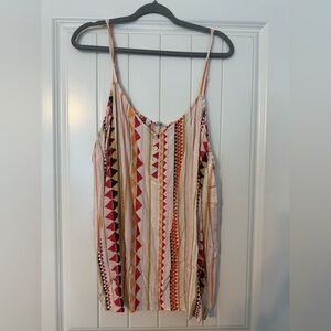 Colorful Geometric Patterned Dress